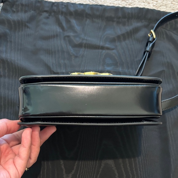 Celine Black Crossbody Bag with Gold Accent - Picture 5 of 10
